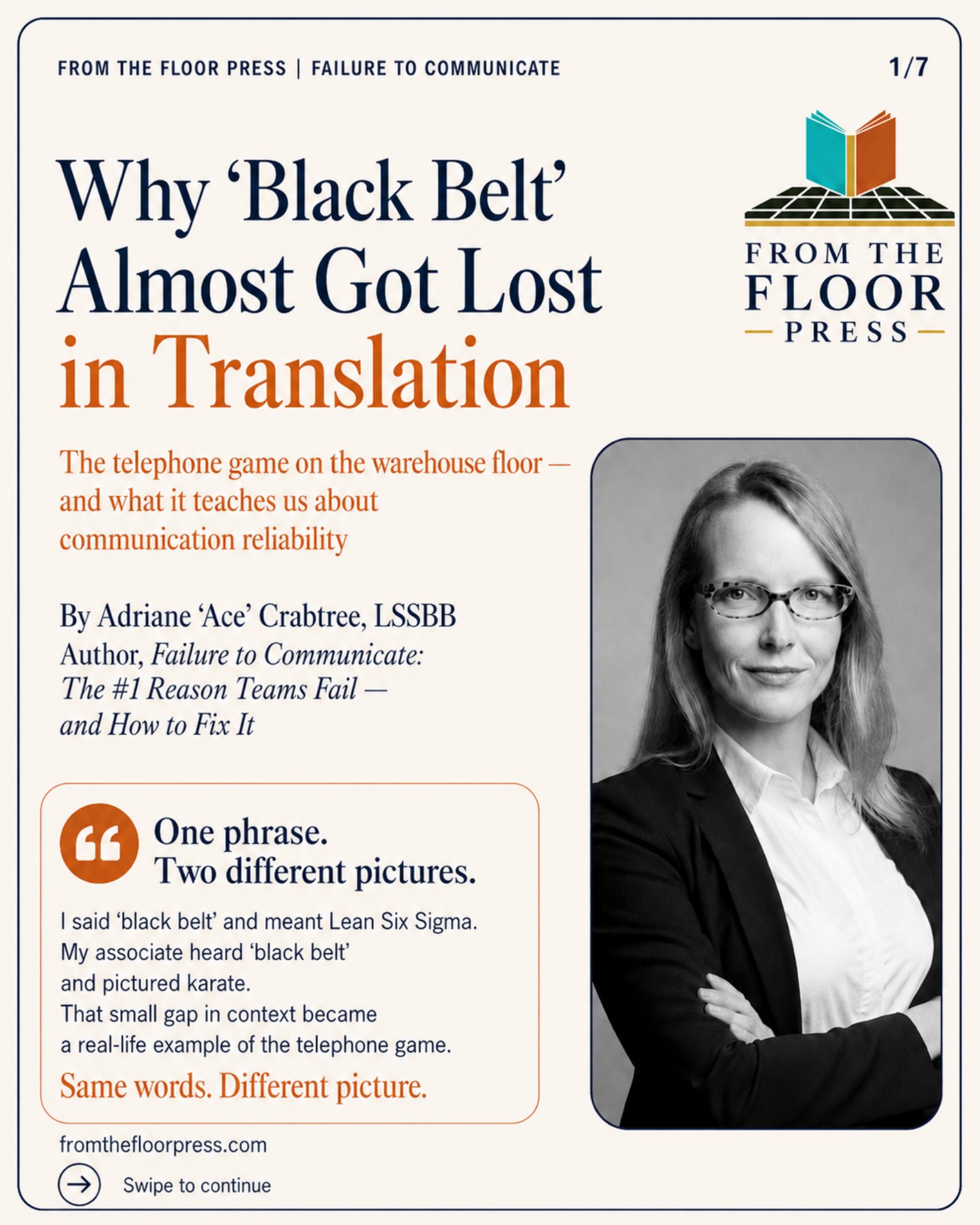 Why Black Belt Almost Got Lost in Translation — cover