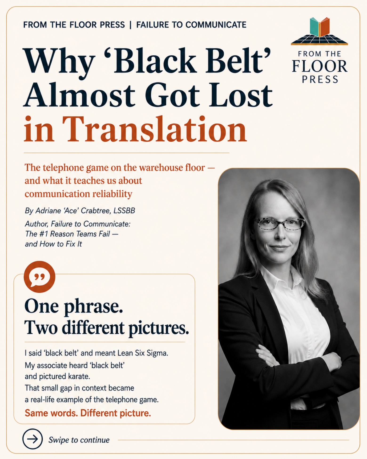 Why Black Belt Almost Got Lost in Translation — closing